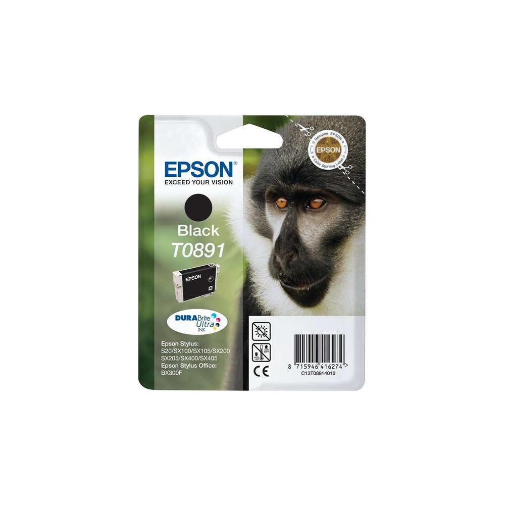 Cartucho epson t0891 negro c13t08914011