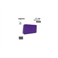 Caja 25 approx sata usb 30 purpura apphdd06p