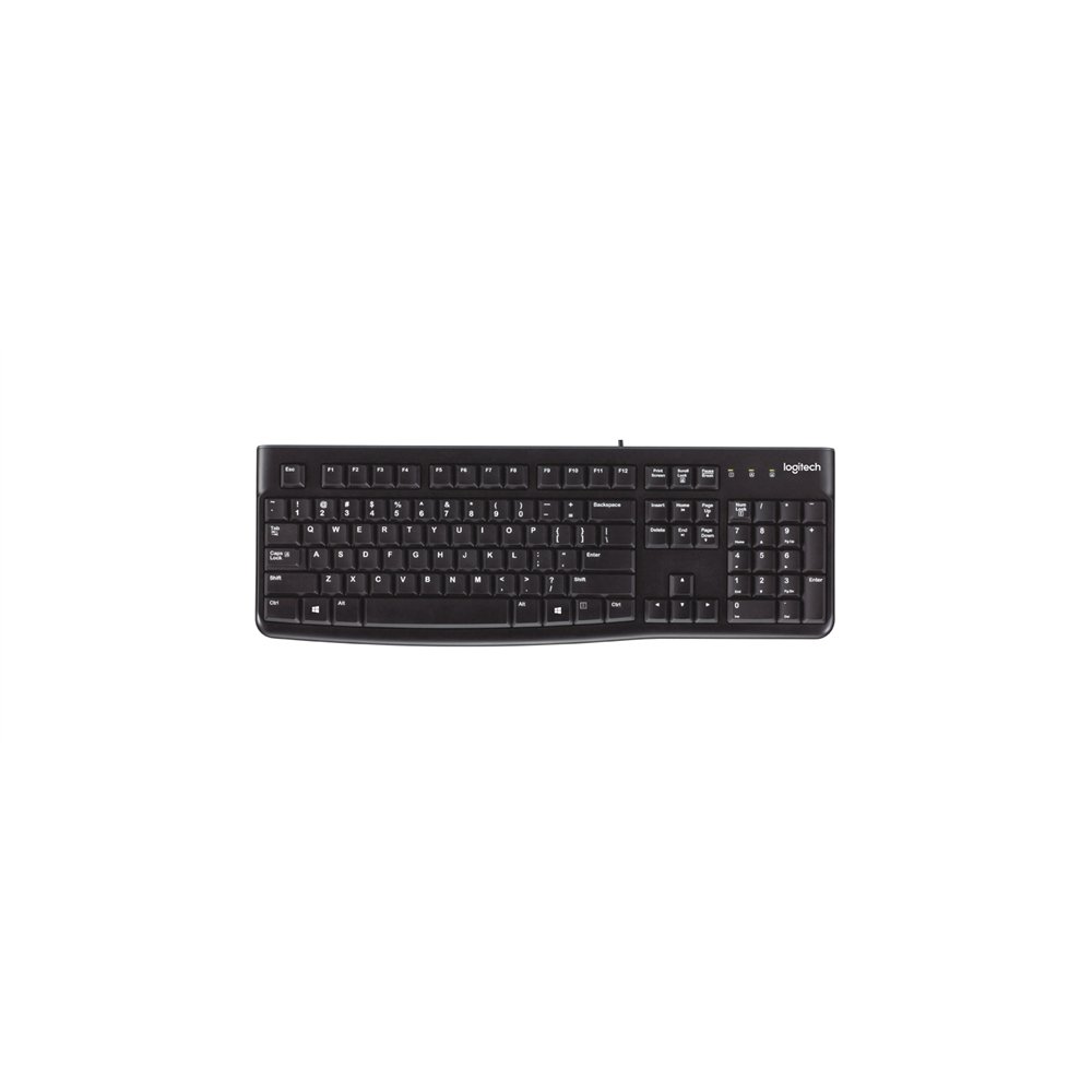 Teclado logitech k120 usb negro retail 920-002499