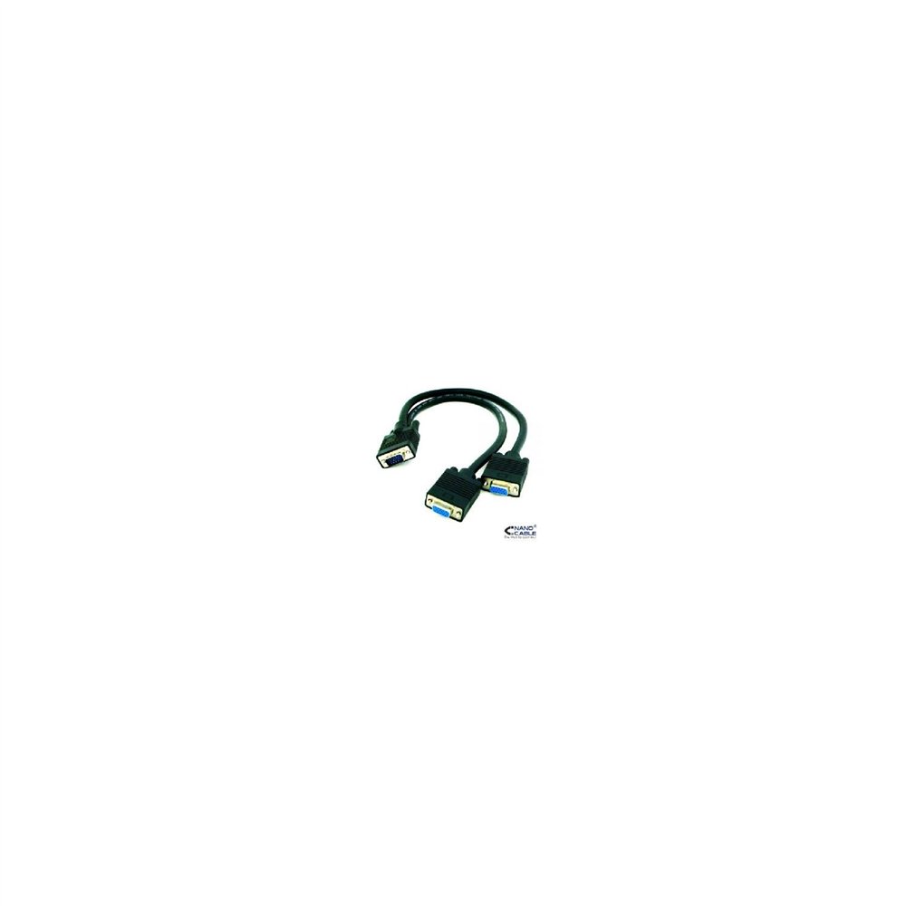 Cable vga m a 2 x vga h nanocable 10.15.2000