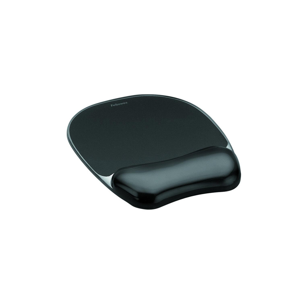 Fellowes 9112101 alfombrilla reposamuí?ecas gel negra