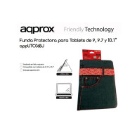 Approx apputc06bj funda tablet 9p-101p negra