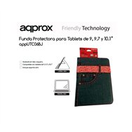 Approx apputc06bj funda tablet 9p-101p negra