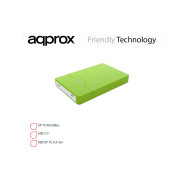 Caja 25 approx sata usb 20 verde apphdd09gp