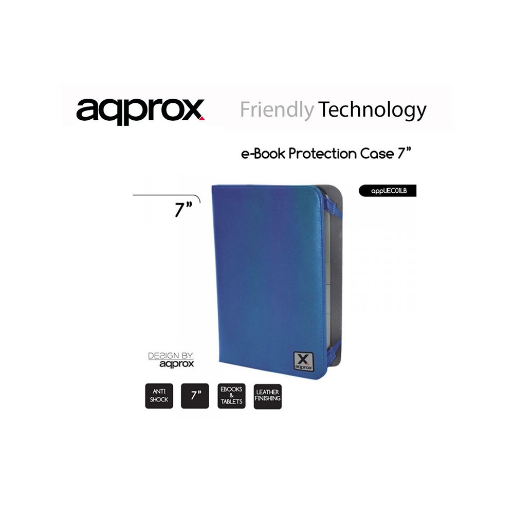 Funda approx tablet 7p azul appuec01lb