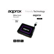 Approx appcrdnib multilector dni-e externo usb 20 negro
