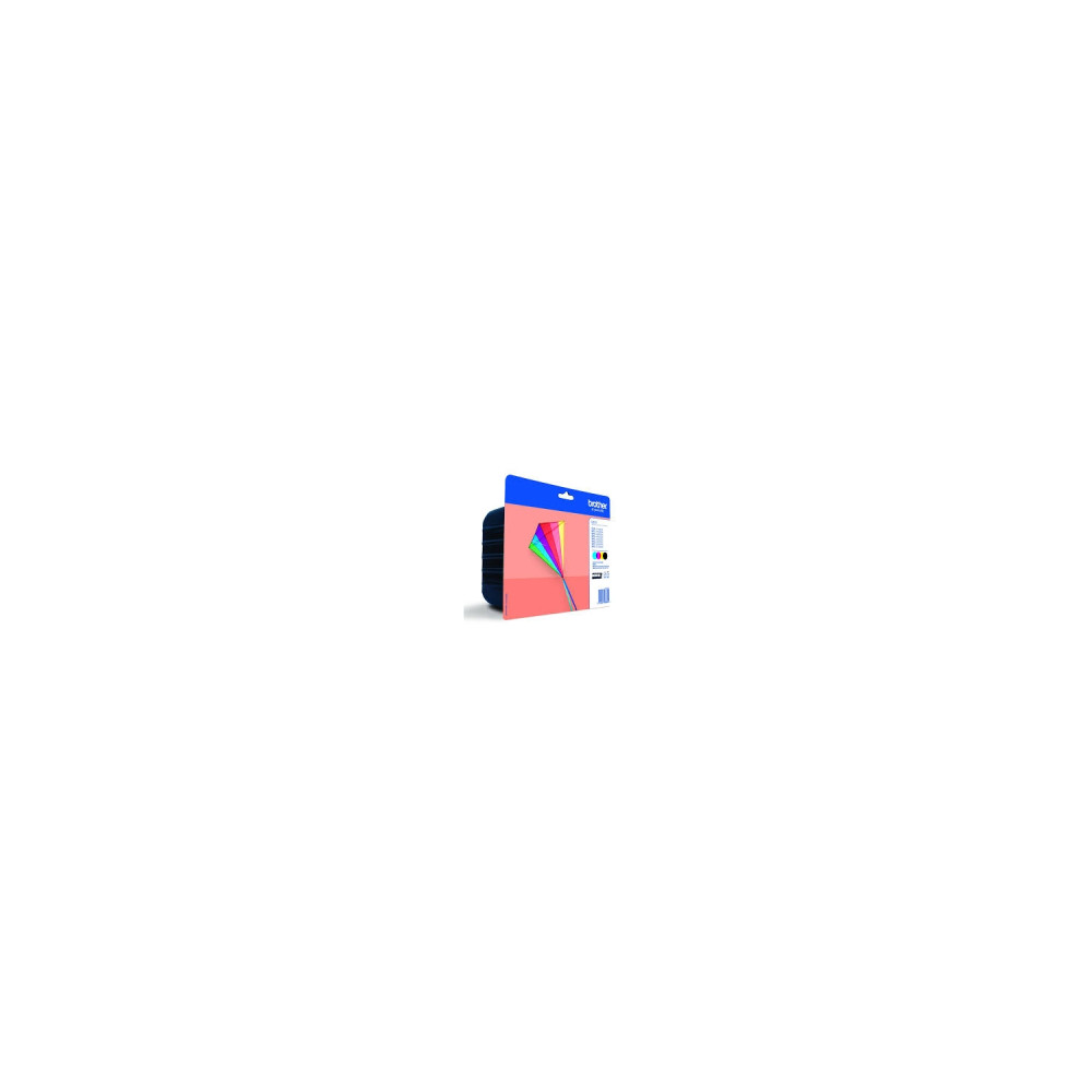 Cartucho brother lc-223 pack cian magenta amrillo negro lc223valbp