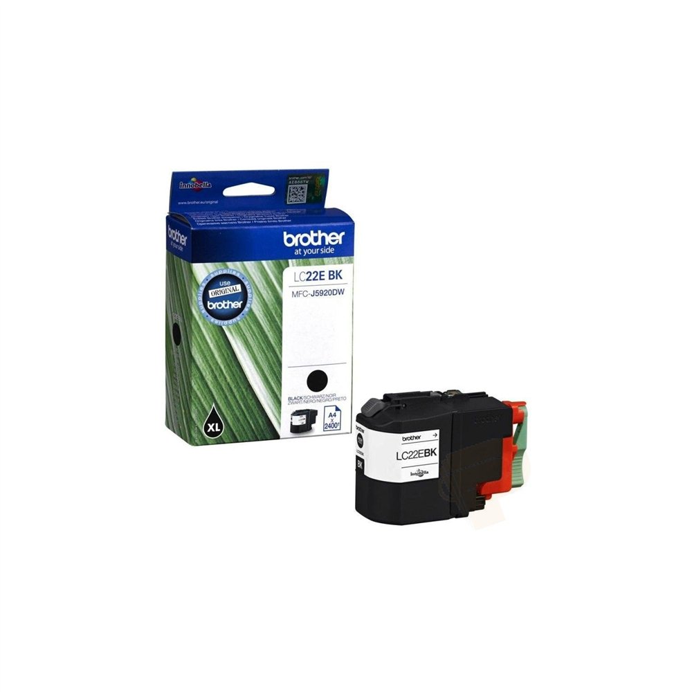 Cartucho brother lc-22e negro lc22ebk