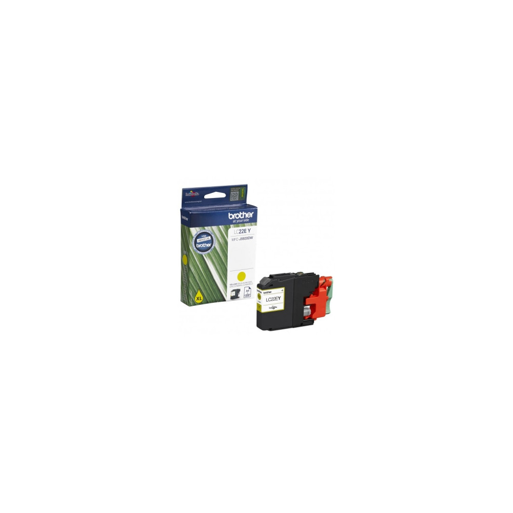 Cartucho brother lc-22e amarillo lc22ey