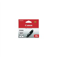 Cartucho canon 6447b001 cli-551gy xl gris