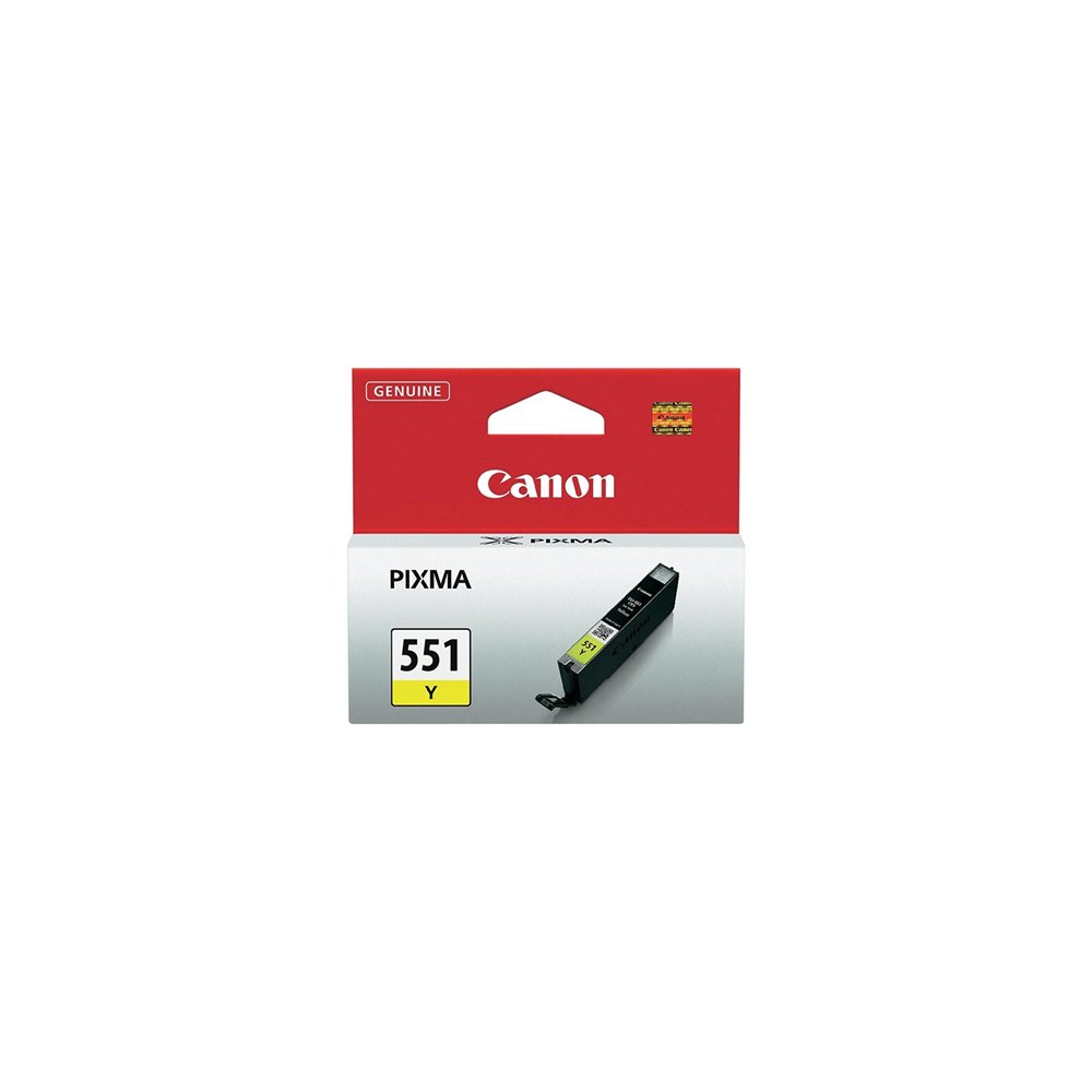 Cartucho canon 6511b001 cli-551y amarillo