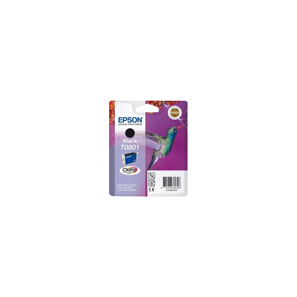 Cartucho epson t0801 negro c13t08014011