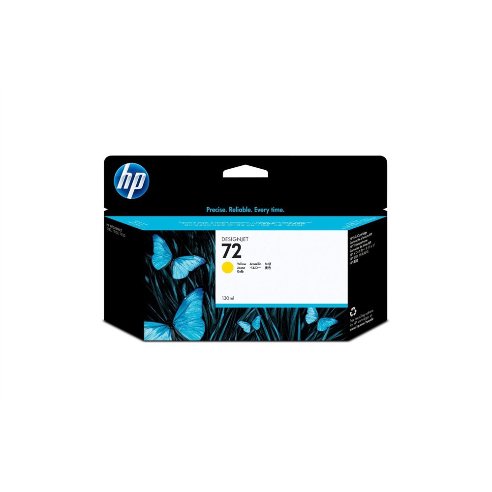 Cartucho hp 72 c9373a amarillo