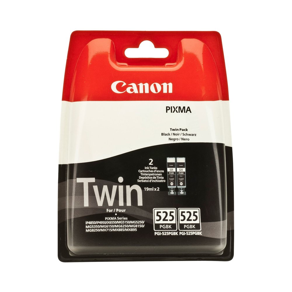 Cartucho canon pgi-525 negro 2ud 4529b010