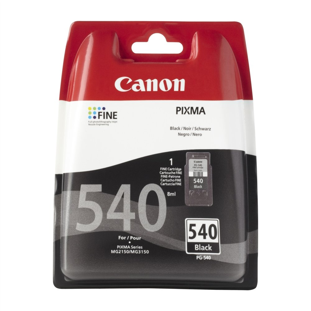 Cartucho canon 5225b005 pg-540 negro