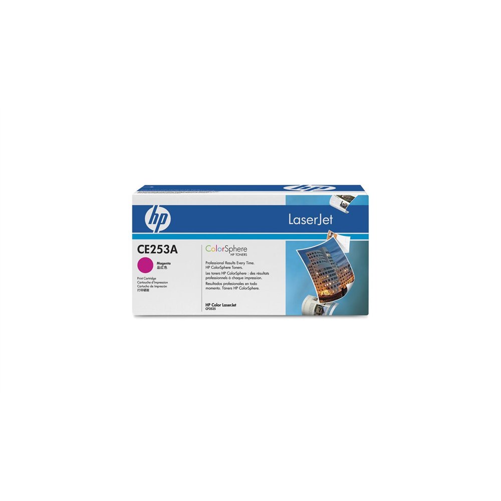 Toner hp 504a magenta ce253a