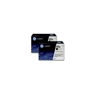 Toner hp 05x negro 2ud pack ahorro ce505xd