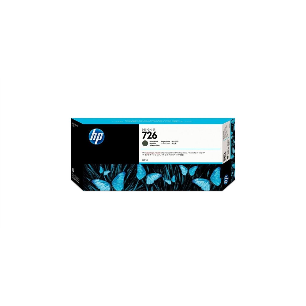 CARTUCHO HP 726 CH575A NEGRO MATE