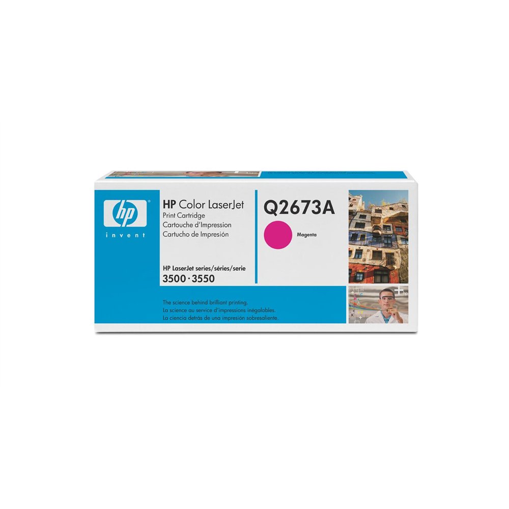 Toner hp 309a magenta q2673a