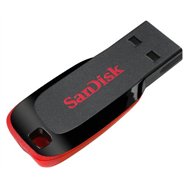 Memoria usb 20 sandisk cruzer blade negro 128gb sdcz50-128g-b35