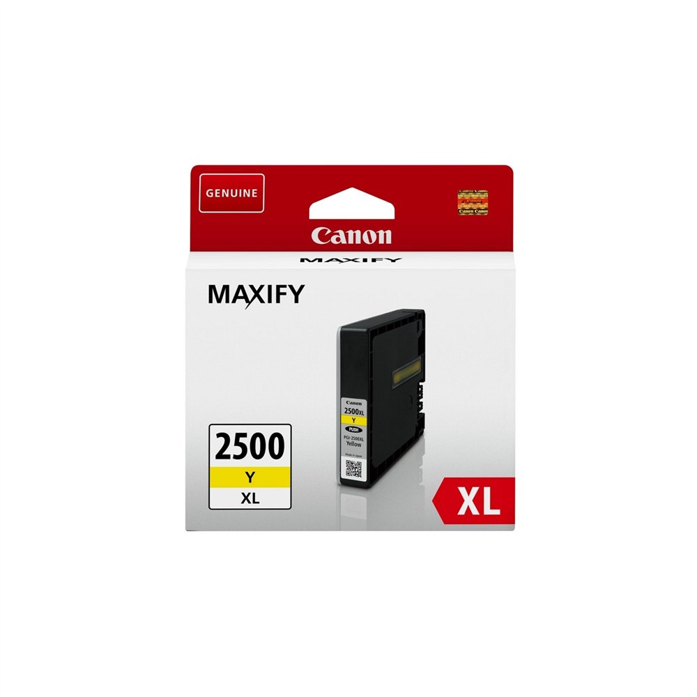 Cartucho canon 9267b001 pgi-2500 xl amarillo