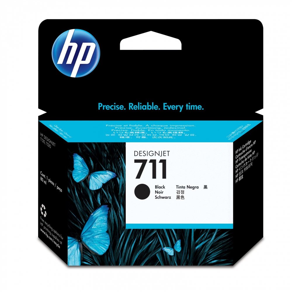 Cartucho hp 711 cz133a negro
