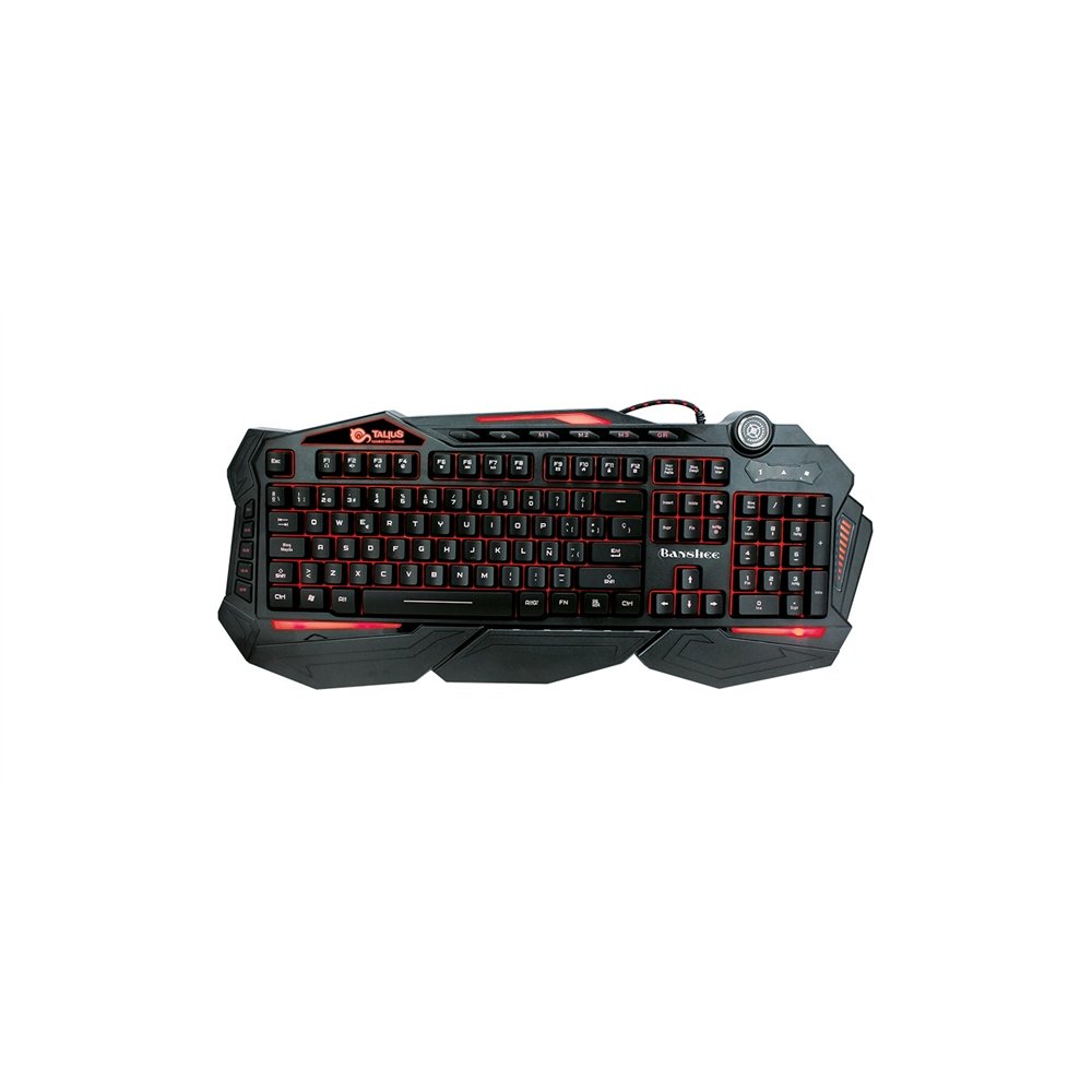 Teclado talius gaming banshee usb negro tal-banshee