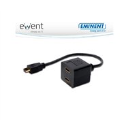 Cable hdmi m a 2 x hdmi h ewent ew-130303-002-n-p