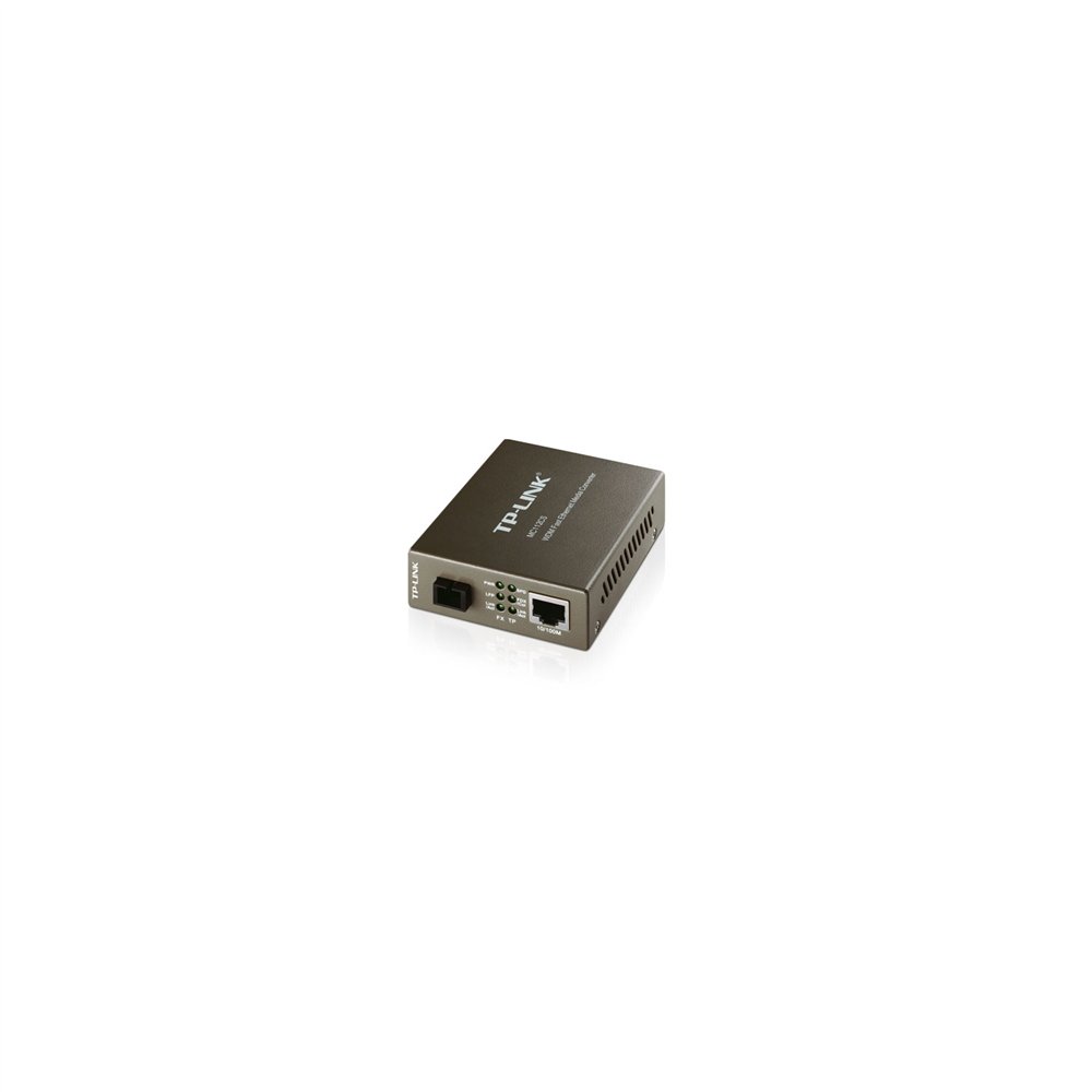 Convertidor tp-link mc112cs rj45 10/100 a fibra monomodo