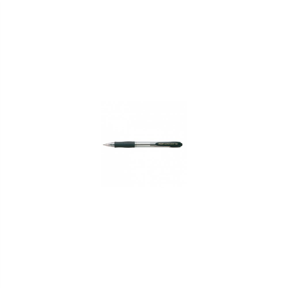 Boligrafo retractil pilot punta  1mm super grip negro bg-gpm-neg