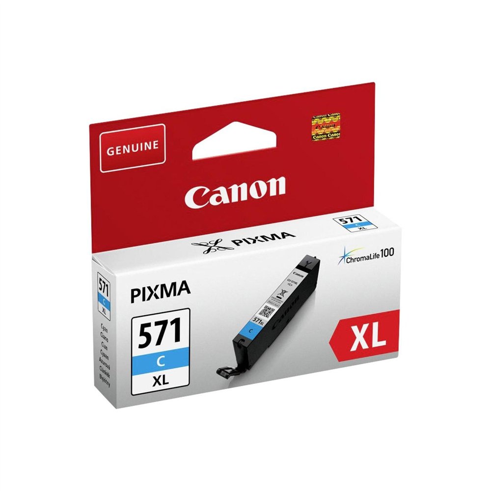 Cartucho canon cli-571c xl cian 0332c001
