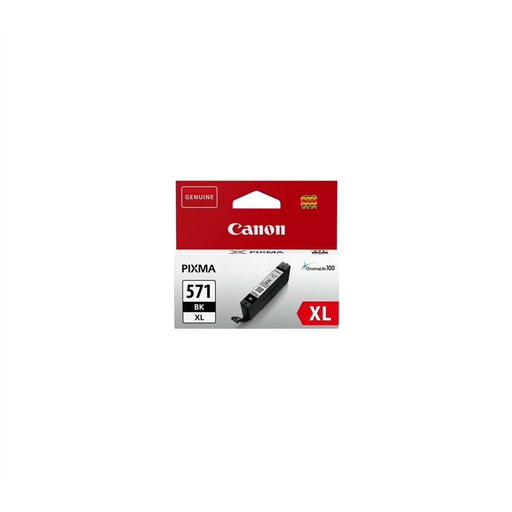 Cartucho canon cli-571bk xl negro 0331c001