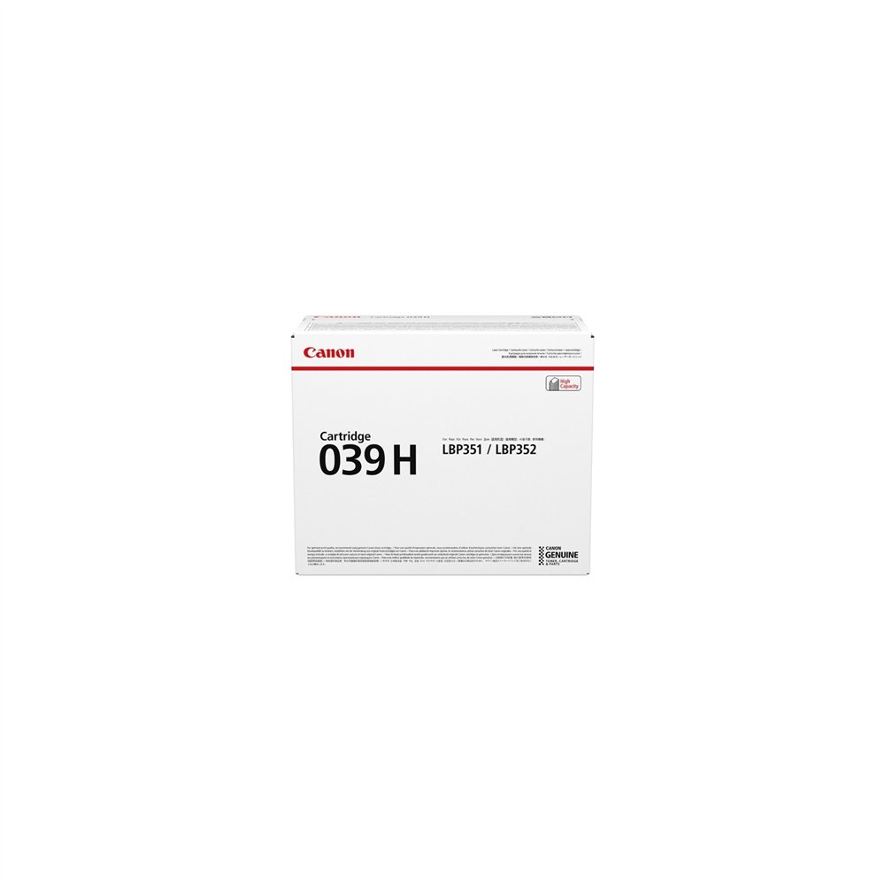 toner canon 039h negro 0288c001