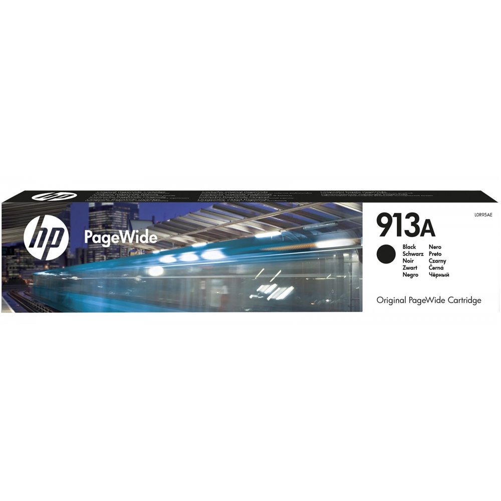 Cartucho hp 913a l0r95ae negro
