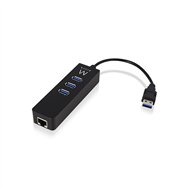 Hub ewent usb 3.1 3 puertos + lan ew1140