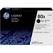 Toner hp 80x negro dual pack cf280xd