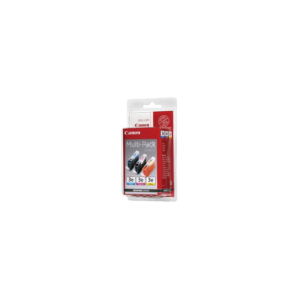 Cartucho canon bci-3e tricolor multipack 4480a265