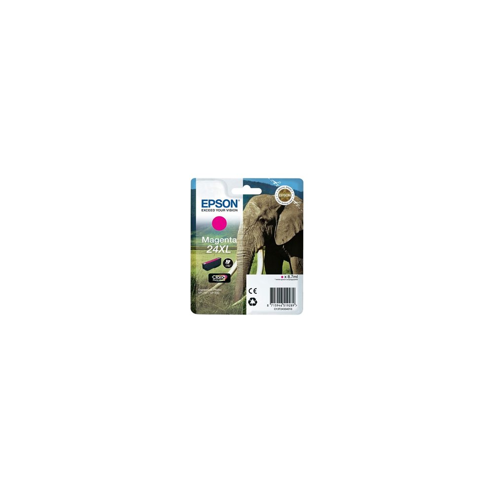Cartucho epson 24xl magenta c13t24334012