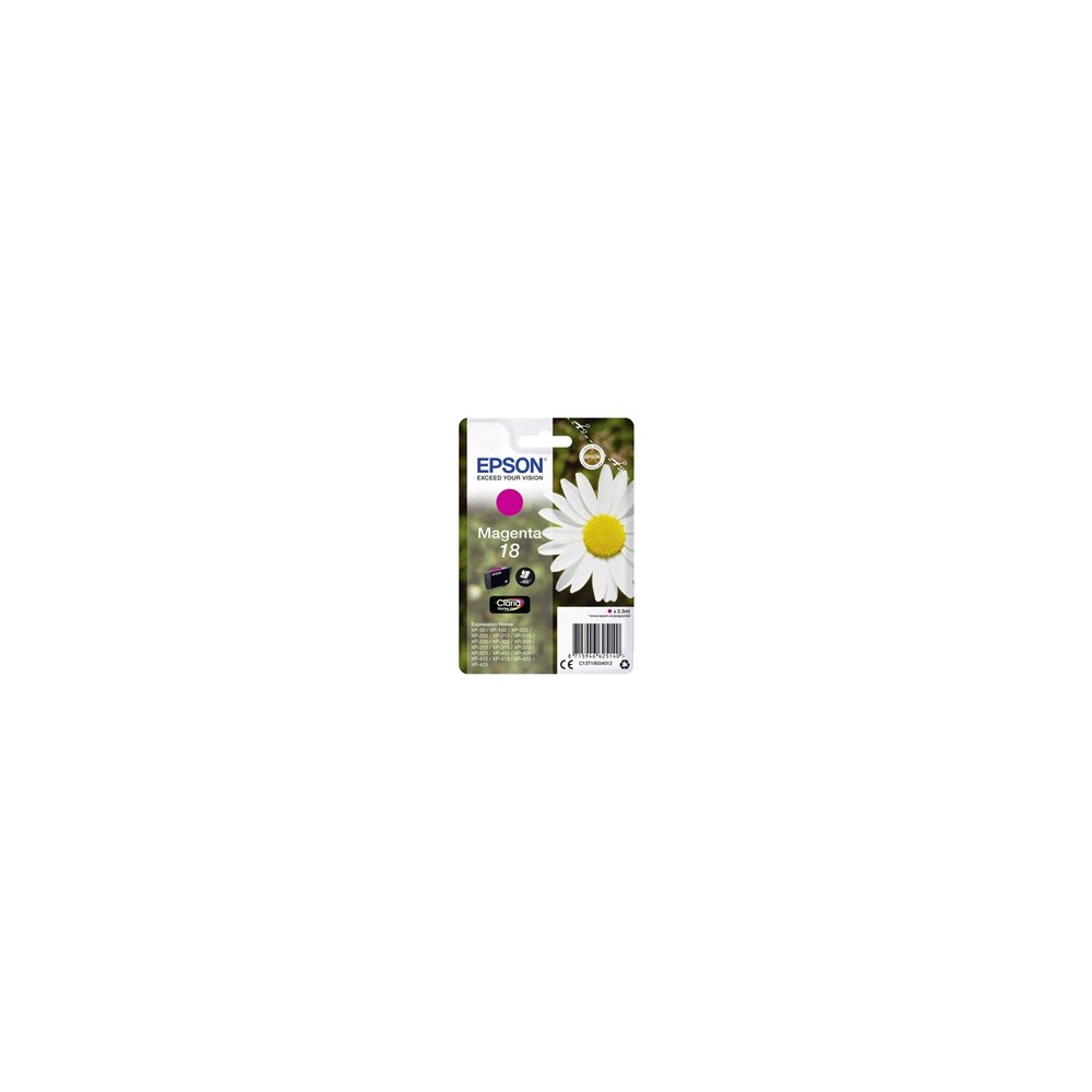 Cartucho epson 18 magenta c13t18034012