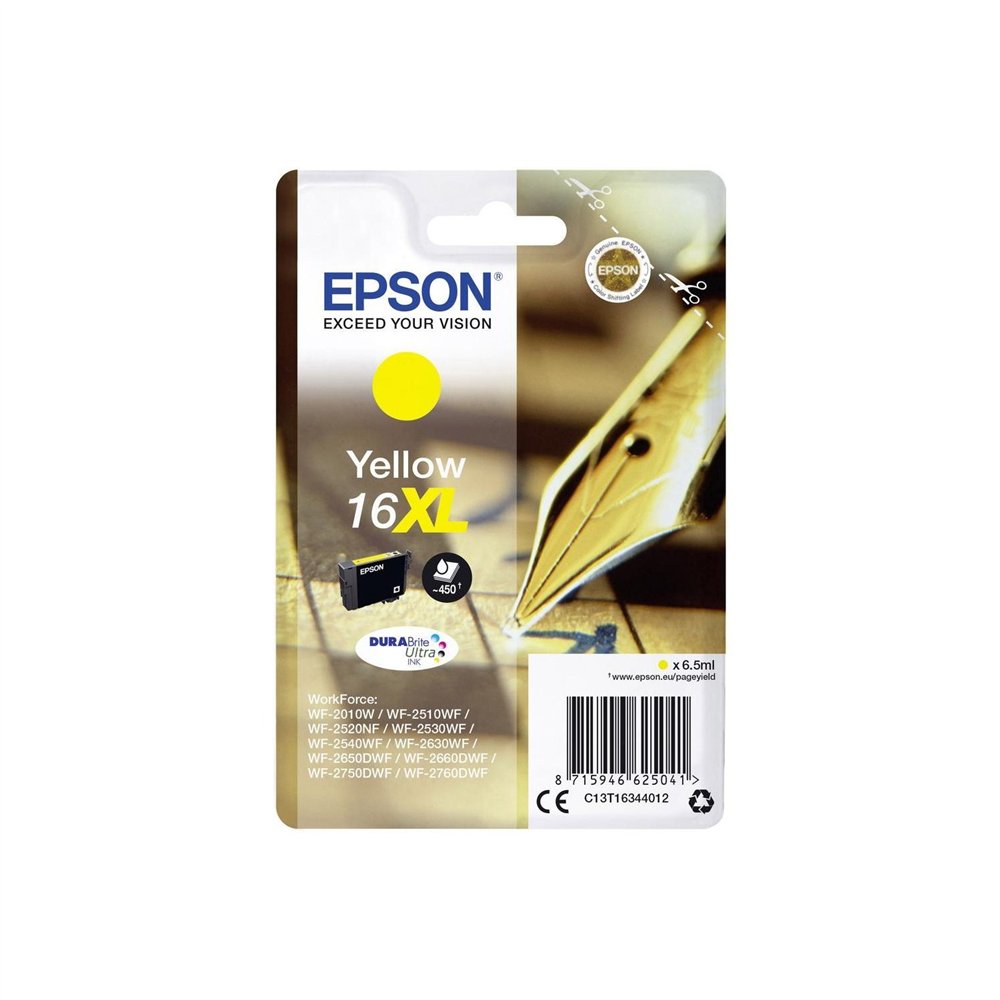 Cartucho epson 16xl amarillo c13t16344012