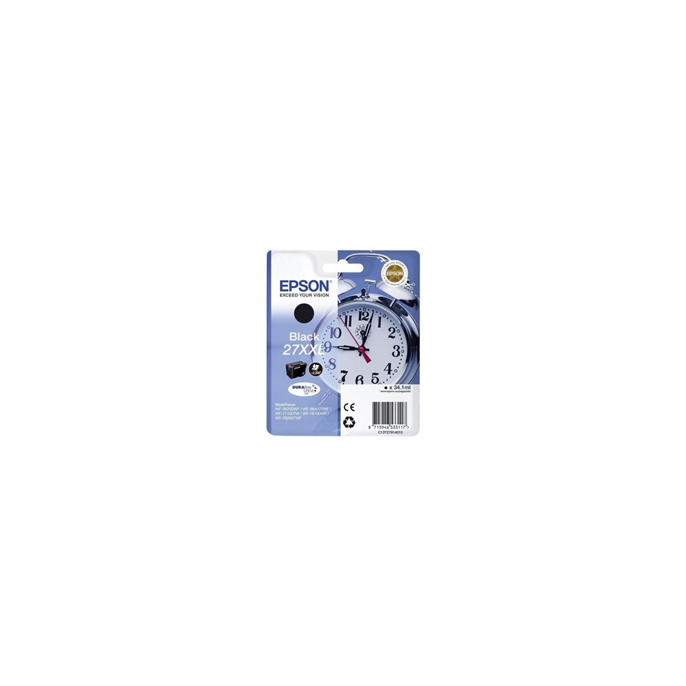 Cartucho epson 27xxl negro c13t27914012