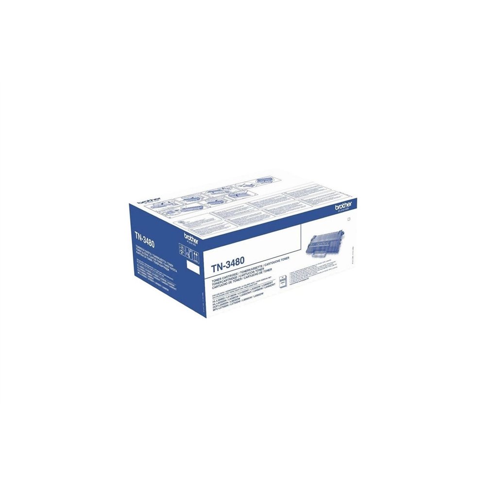 Toner brother tn-3480 negro