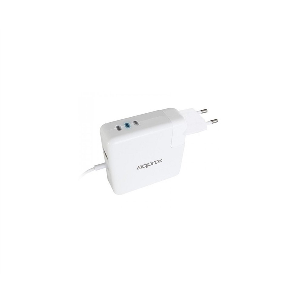 Cargador portatil approx apple mcbook conector type l appuaapl