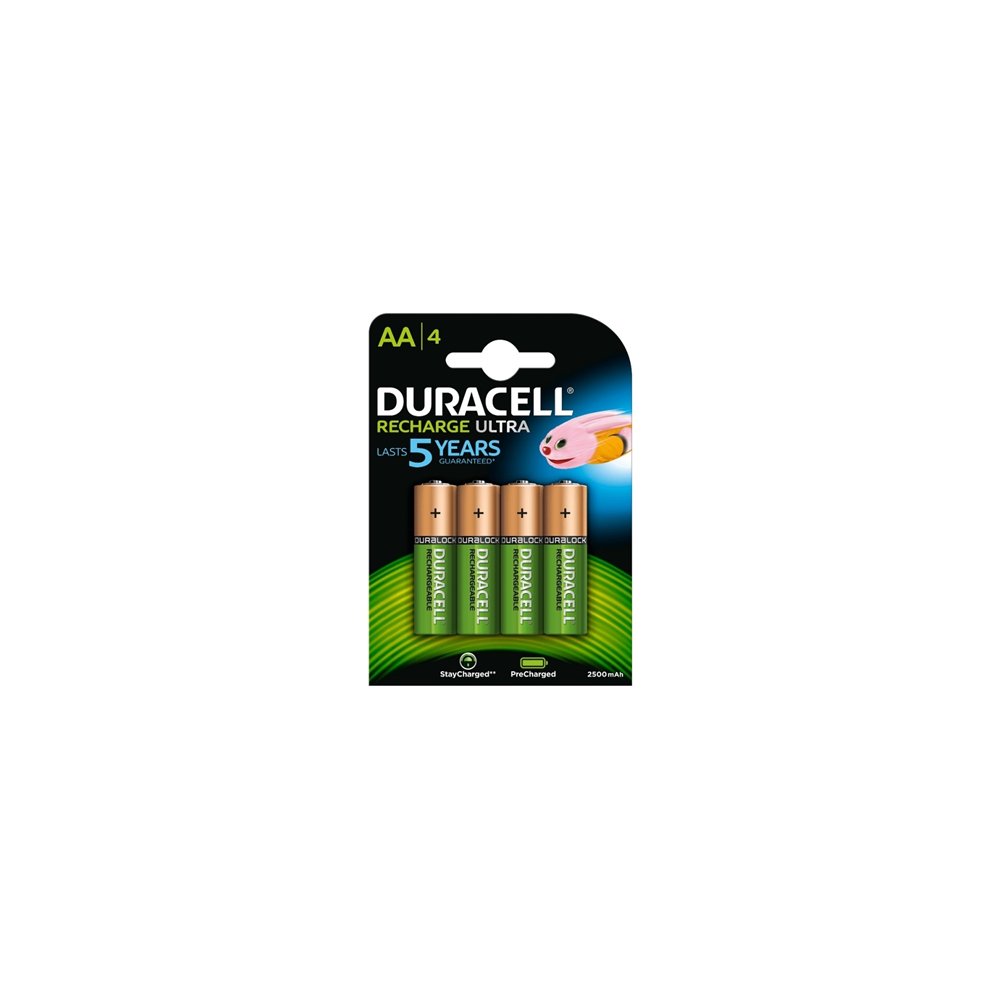pilas duracell recargable aa hr6 durdllr6p4b
