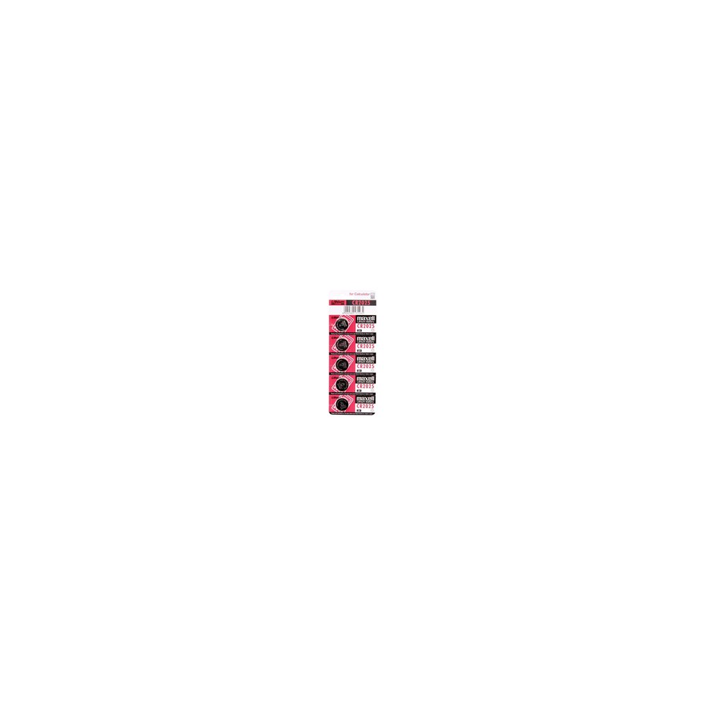 Pilas boton maxell cr2025 5ud mxbcr20255