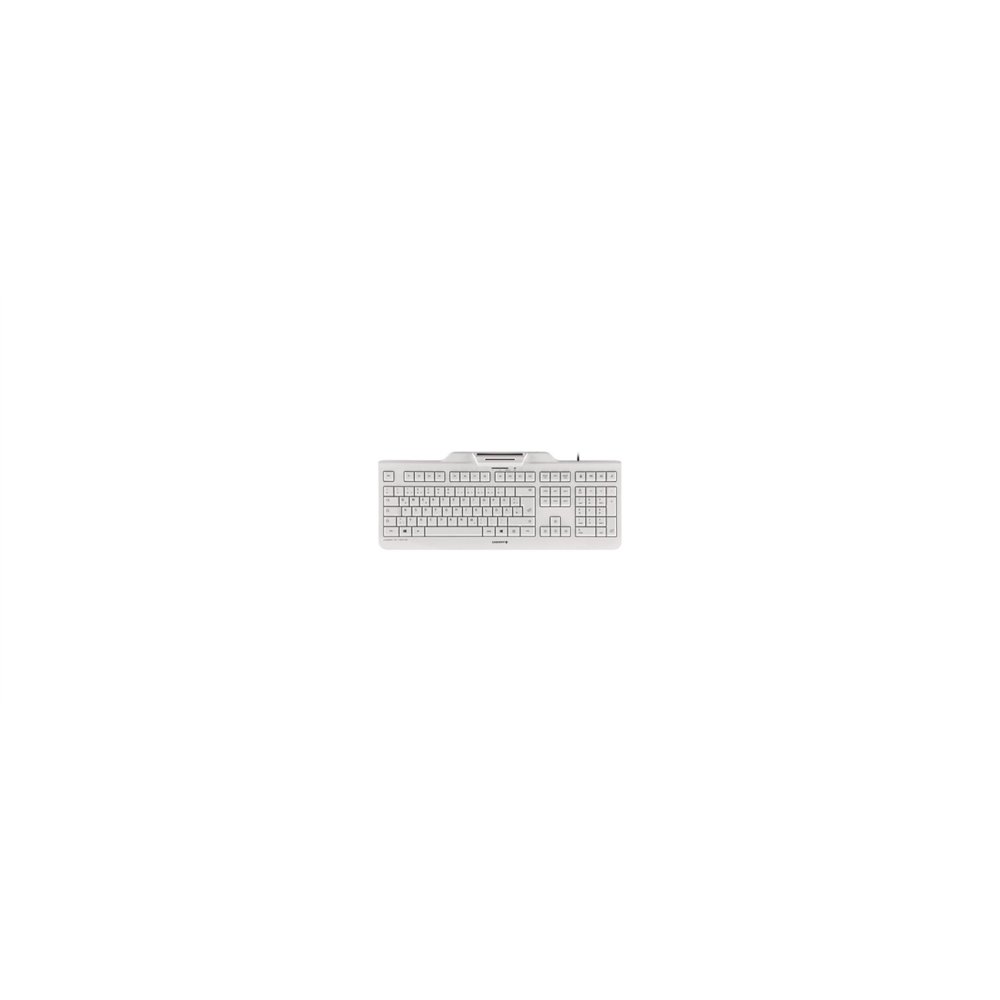 Teclado cherry lector chip usb blanco jk-a0100es-0