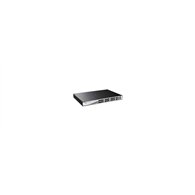 Switch d-link 24ptos poe negro dgs-1210-28p