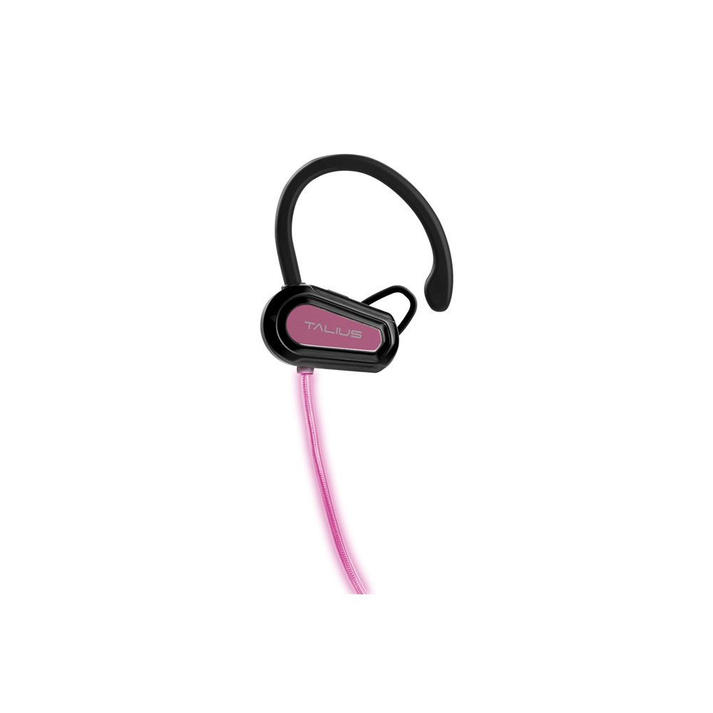 Auriculares intrauricular talius sport bluetooth tal-ea1004bt rosa tal-ea1004bt-pin