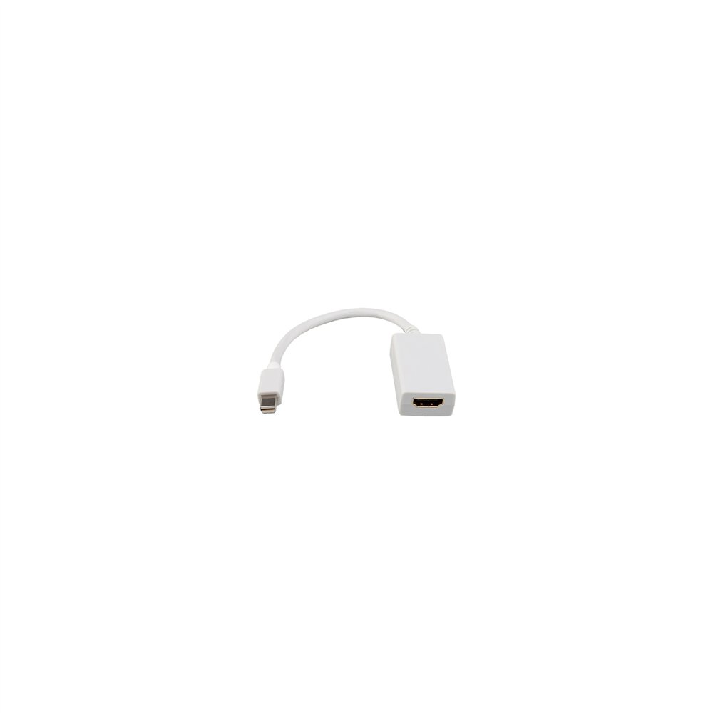 Adaptador mini display port a hdmi nanocable blanco 15 cm 10.16.0102-w