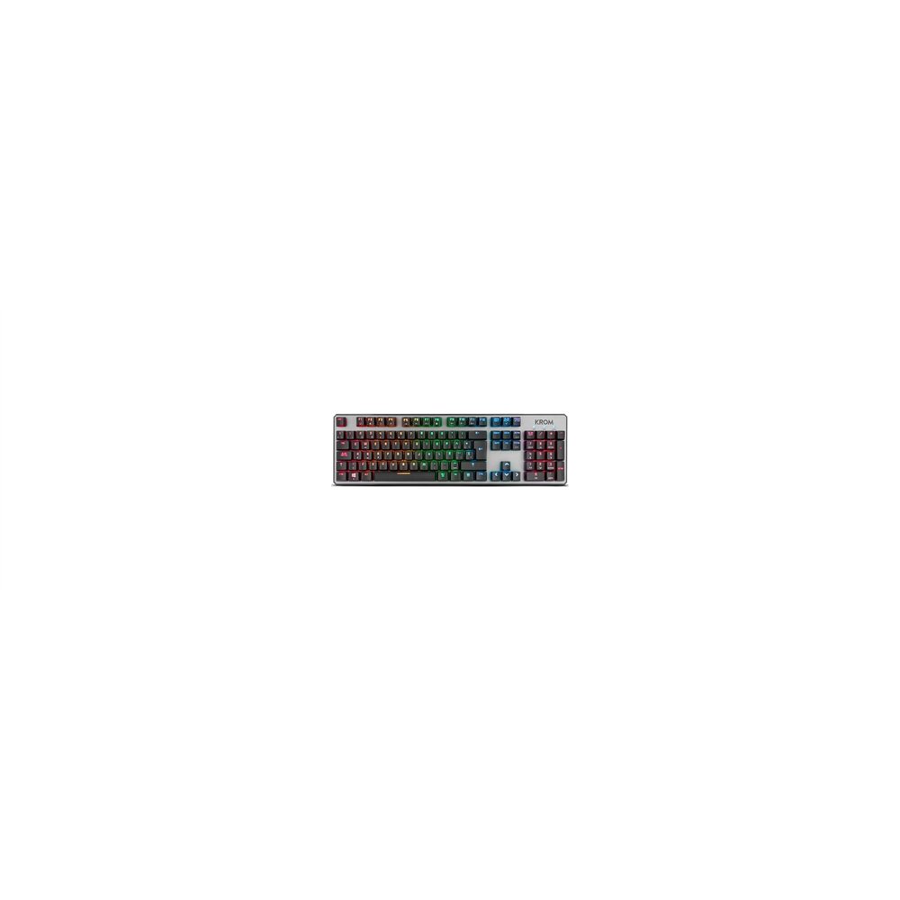 Teclado krom kernel gaming usb negro nxkromkrnl